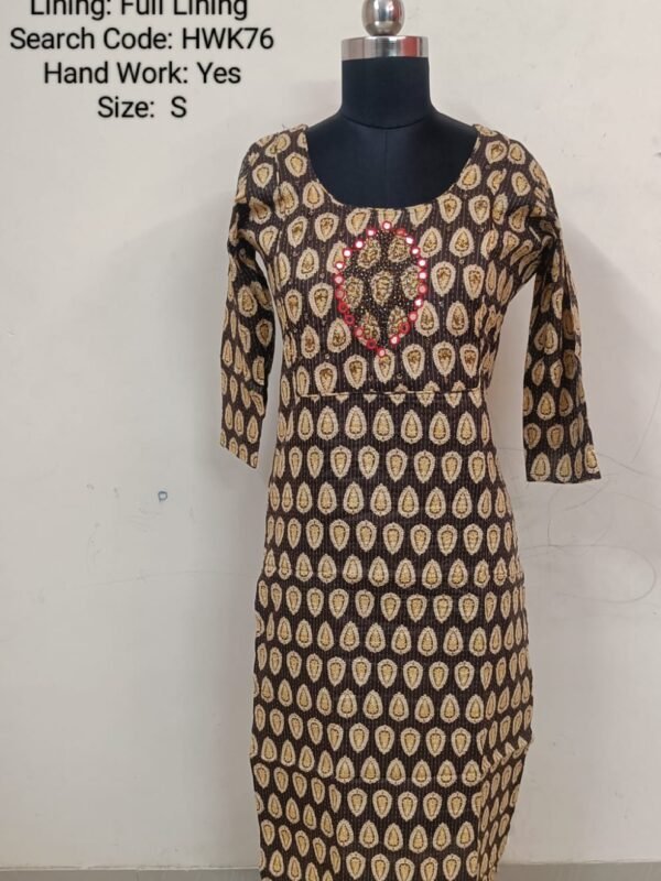 Hand Work Kurtis - HWK76