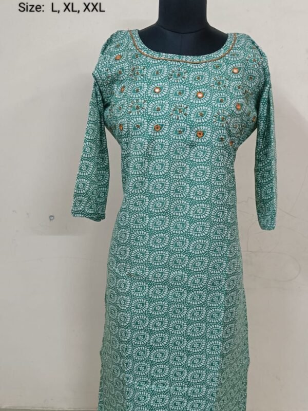 Hand Work Kurtis - HWK82