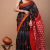 Jaipur Cotton Hand Block Print Sarees - JS020