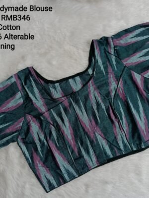 Ready to Wear Blouse  - Ikkat Cotton Blouse - RMB346