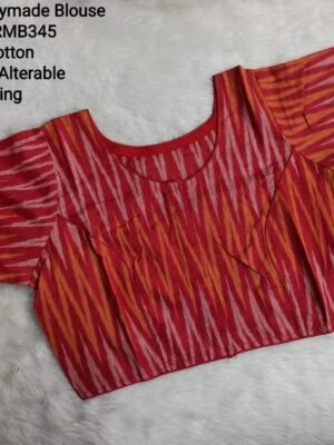 Ready to Wear Blouse  - Ikkat Cotton Blouse - RMB345