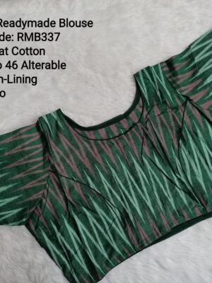 Ready to Wear Blouse  - Ikkat Cotton Blouse - RMB337
