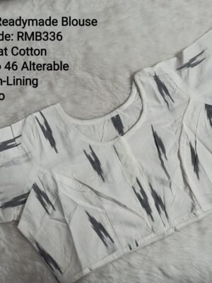 Ready to Wear Blouse  - Ikkat Cotton Blouse - RMB336