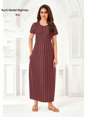 Kurti Model Nighties - CODE816