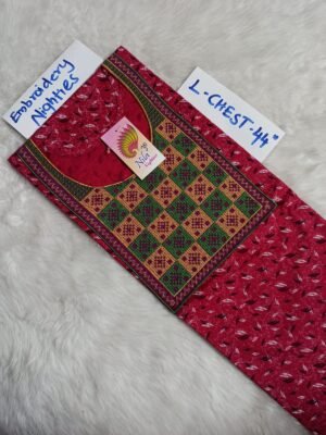 EN30 - L Size - Embroidery and Mirror Work Nighties -
