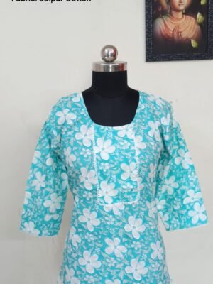 Jaipur Cotton Tunics / Peplum Tops - J1T101