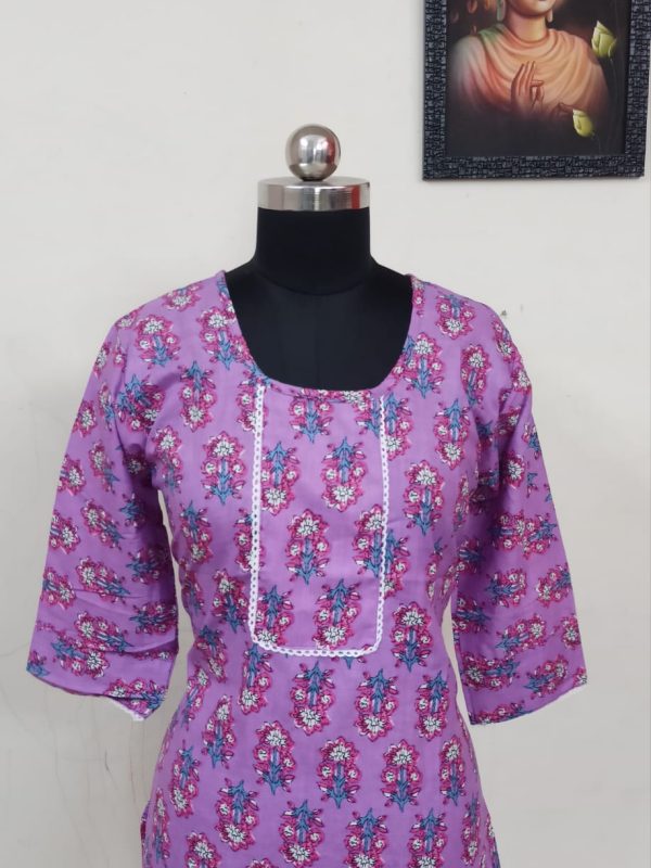 Jaipur Cotton Tunics / Peplum Tops - J1T97