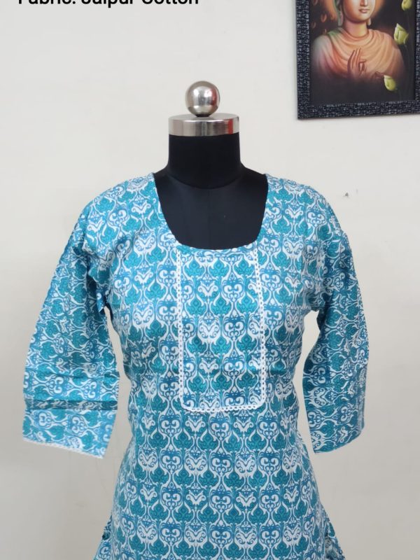 Jaipur Cotton Tunics / Peplum Tops - J1T93