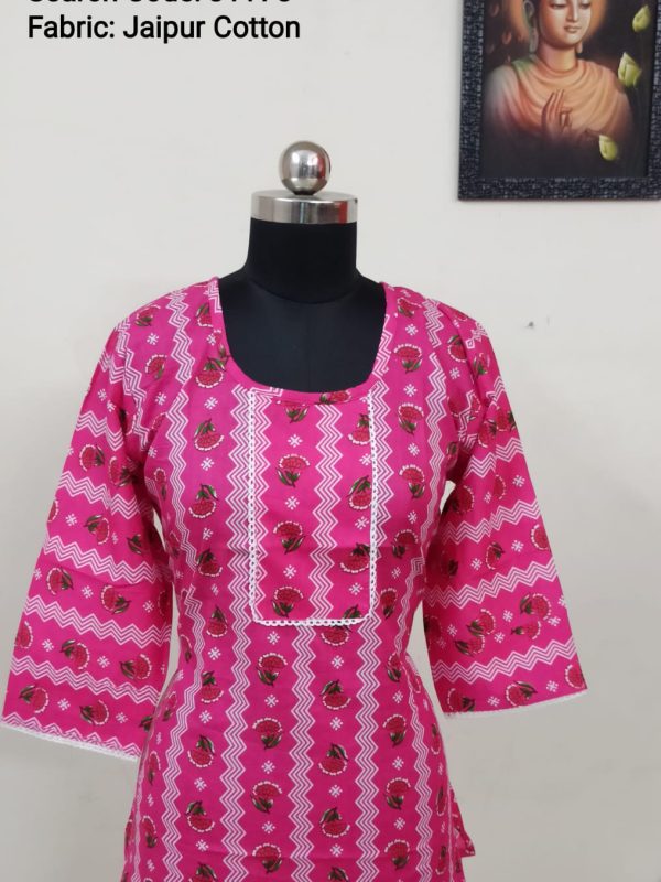 Jaipur Cotton Tunics / Peplum Tops - J1T78