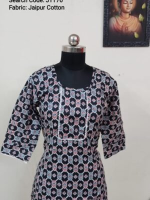 Jaipur Cotton Tunics / Peplum Tops - J1T70