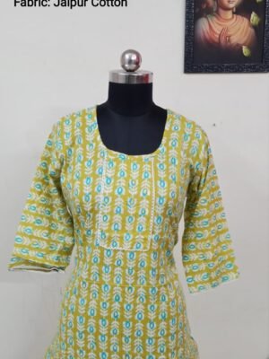 Jaipur Cotton Tunics / Peplum Tops - J1T62