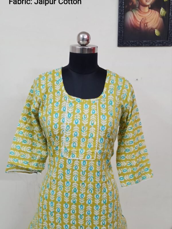 Jaipur Cotton Tunics / Peplum Tops - J1T62