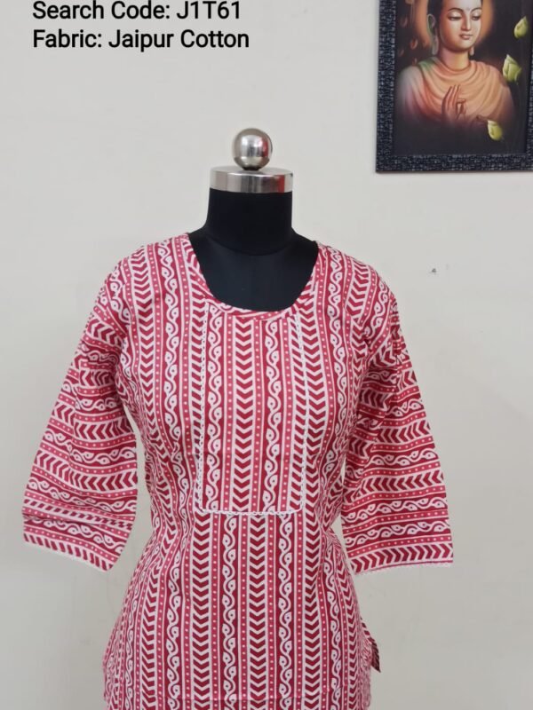 Jaipur Cotton Tunics / Peplum Tops - J1T61