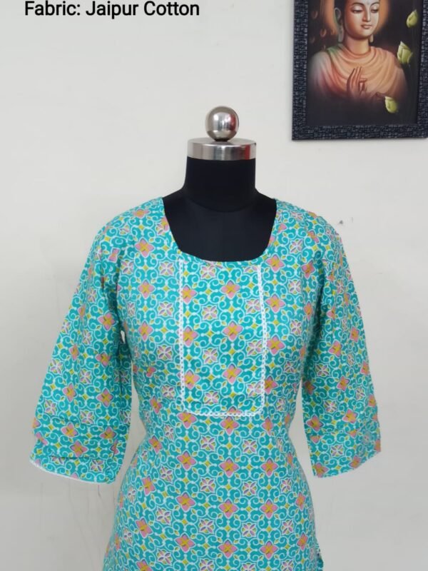 Jaipur Cotton Tunics / Peplum Tops - J1T34