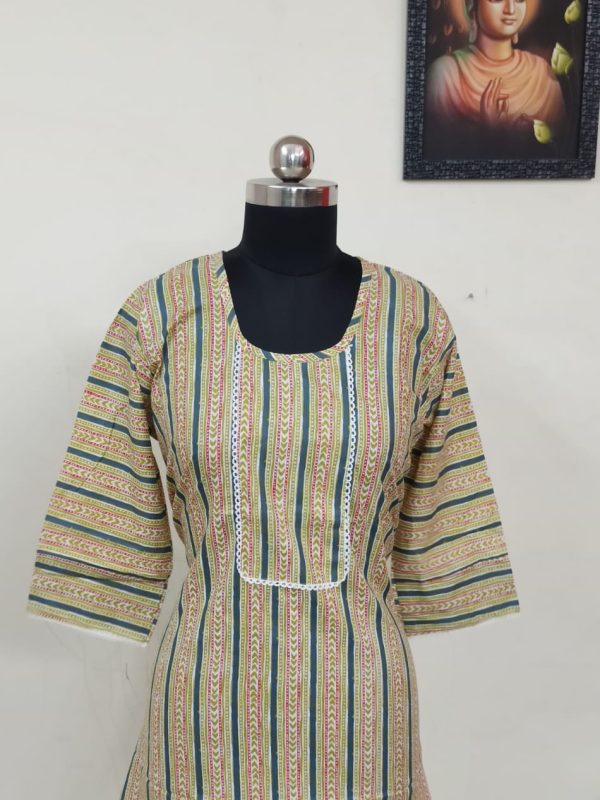 Jaipur Cotton Tunics / Peplum Tops - J1T27
