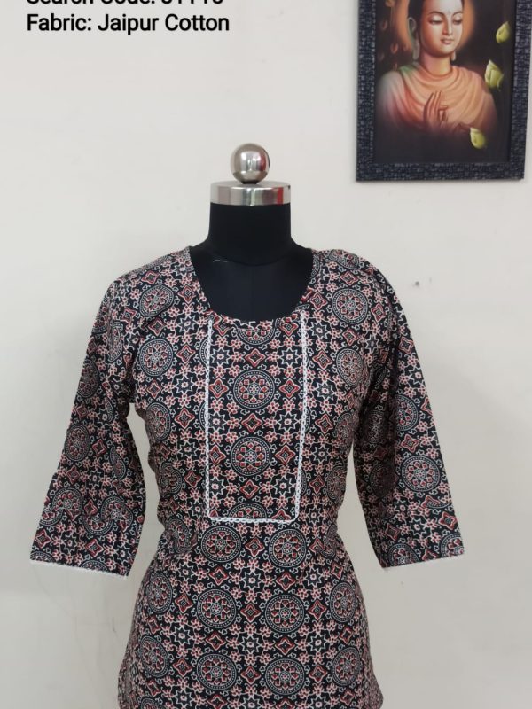 Jaipur Cotton Tunics / Peplum Tops - J1T15