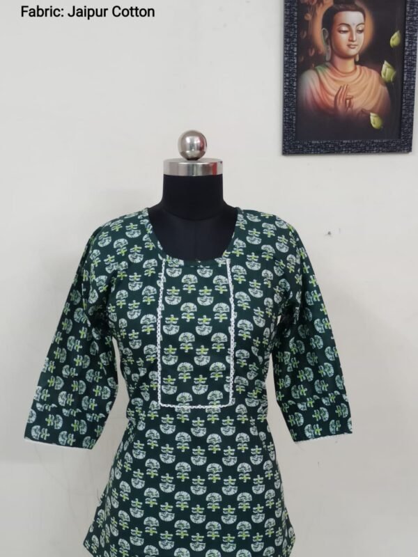 Jaipur Cotton Tunics / Peplum Tops - J1T9