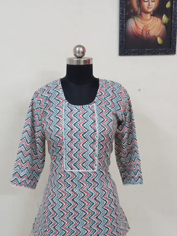 Jaipur Cotton Tunics / Peplum Tops - J1T8