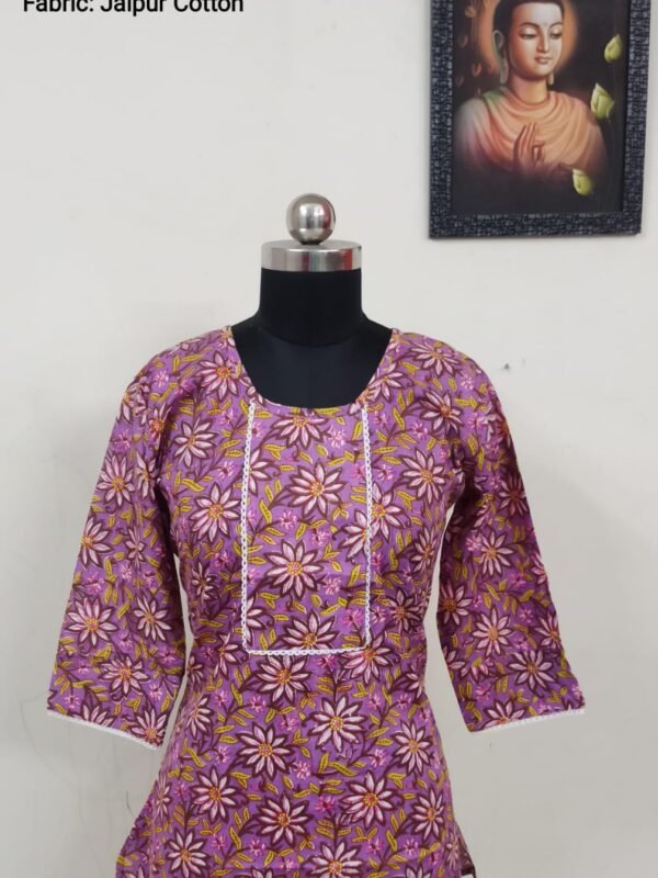 Jaipur Cotton Tunics / Peplum Tops - J1T2