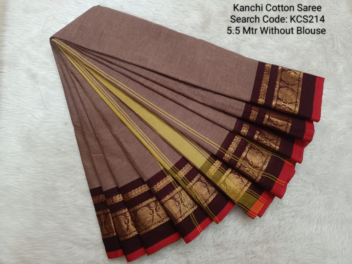 WhatsApp Image 2024-12-18 at 5.18.34 PM(1) Kanchi Cotton Sarees - Without Blouse - KCS214