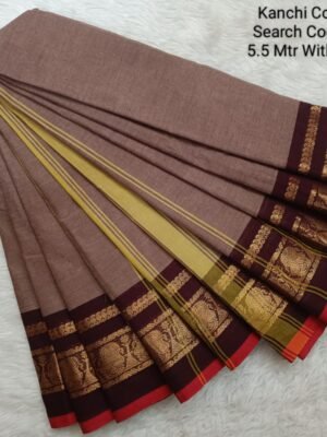 Kanchi Cotton Sarees - Without Blouse - KCS214