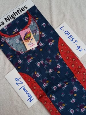 Nila Nighties - Normal Zip Model - NZP501 - L Size