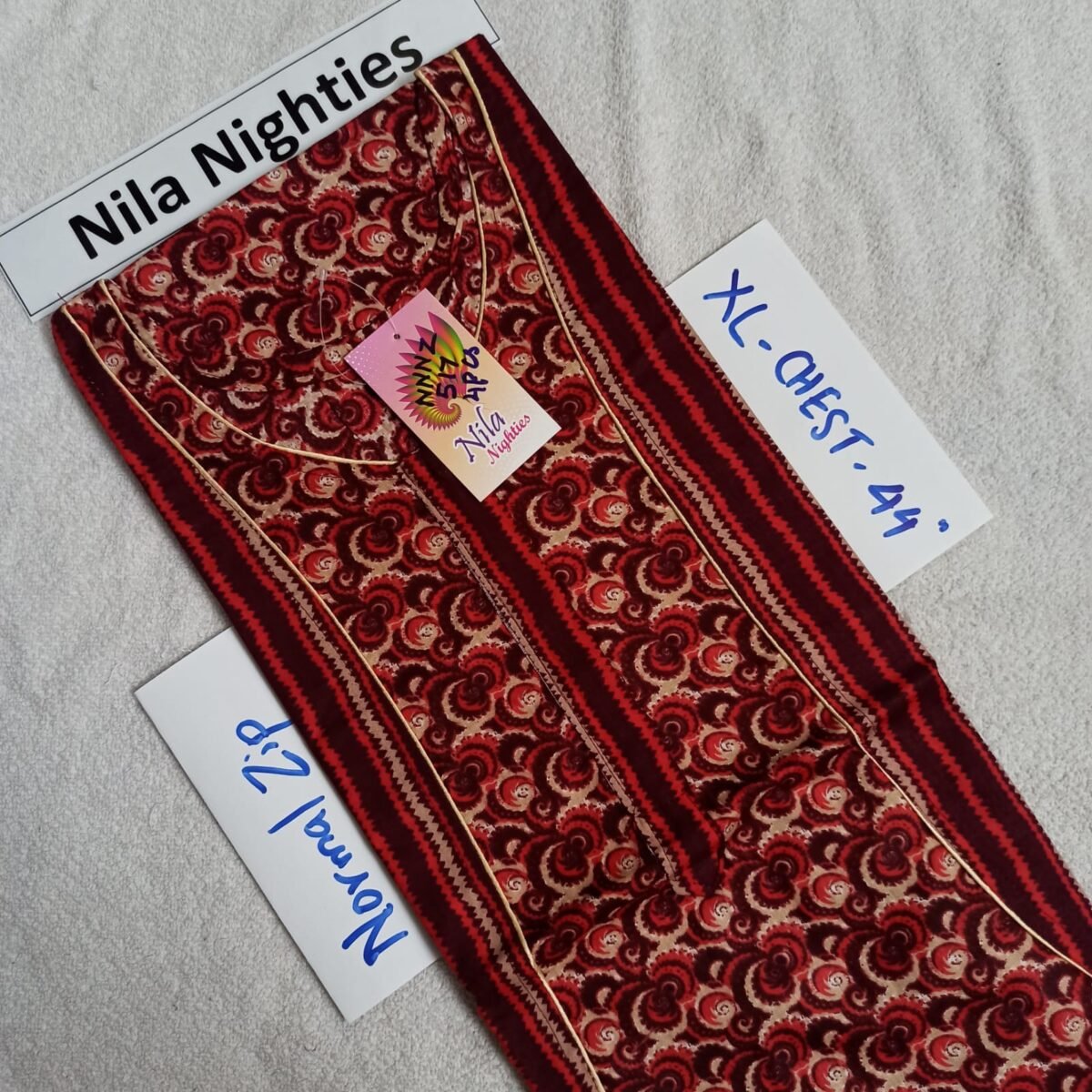 WhatsApp Image 2025-01-01 at 12.44.19 PM(3) Nila Nighties - Normal Zip Model - NZP517 -XL Size