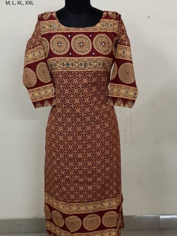 Hand Work Kurtis - HWK011