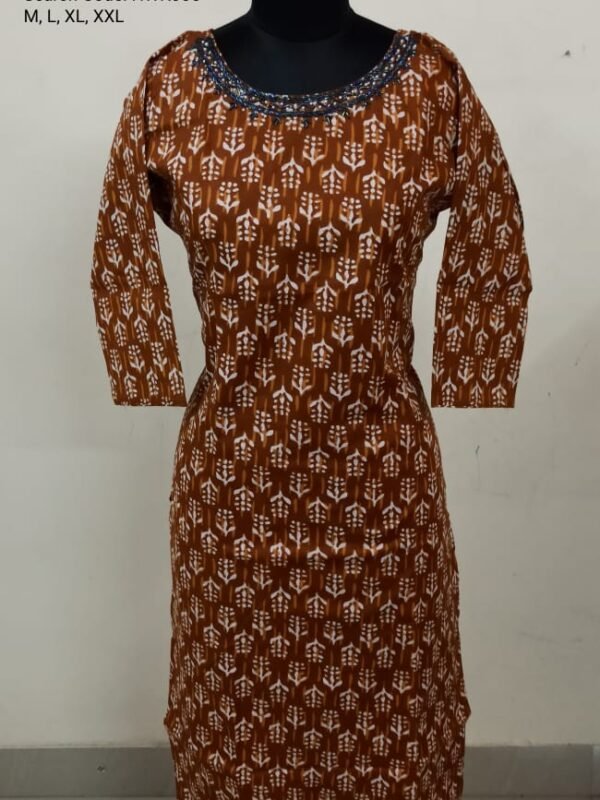 Hand Work Kurtis - HWK005