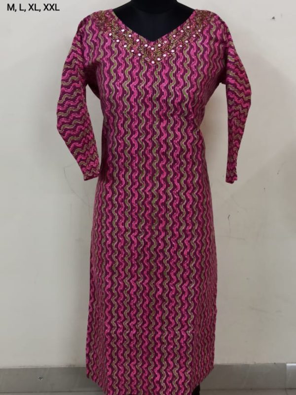 Hand Work Kurtis - HWK002