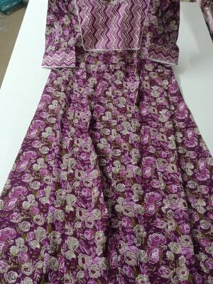 Jaipur Cotton Anarkali JA002