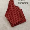 Ready to Wear Blouse  - 3 Dart Blouse - Tamilnadu Style Stitching - JRMB001