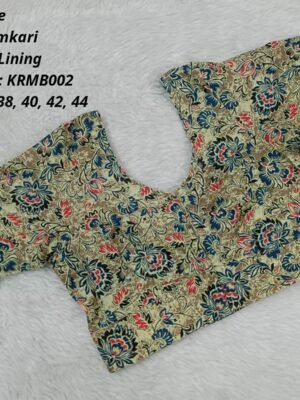 Ready to Wear Blouse  - 3 Dart Blouse - Tamilnadu Style Stitching - KRMB002
