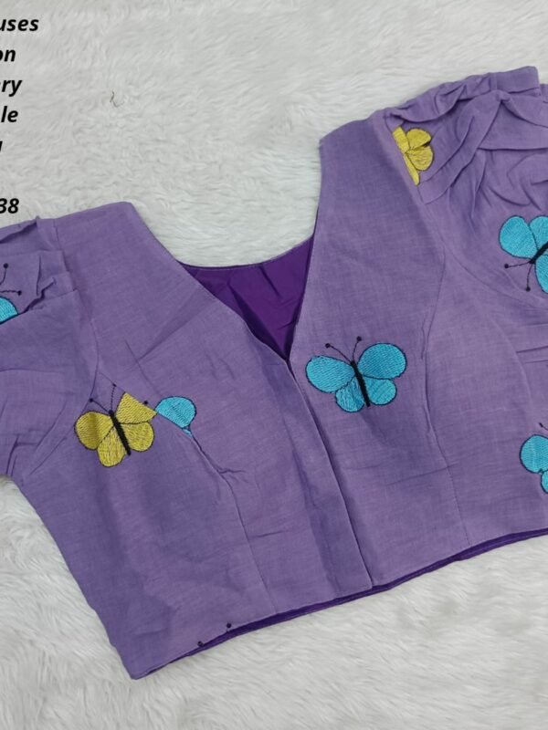 Ready to Wear Blouse - Premium Khadhi Cotton - KEB138