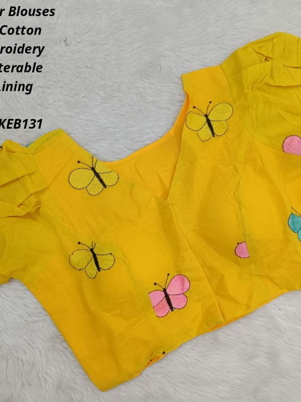 Ready to Wear Blouse - Premium Khadhi Cotton - KEB131