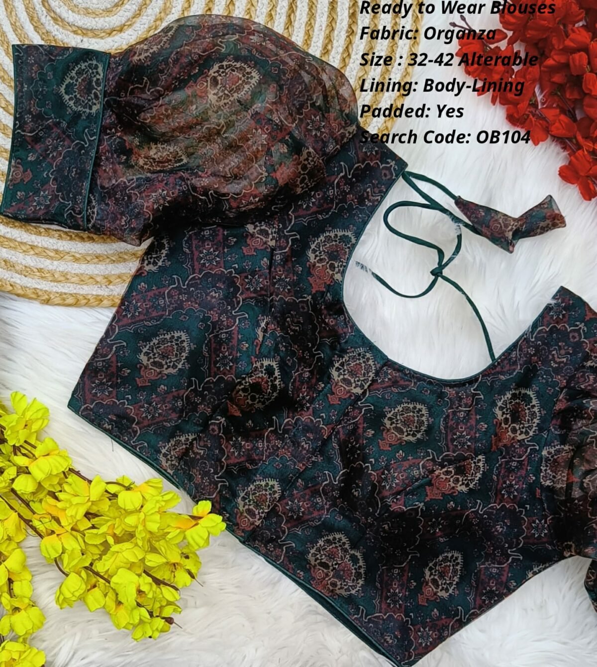 WhatsApp Image 2025-01-21 at 5.03.38 PM(2) Ready to Wear Blouse - Organza Blouses - OB104