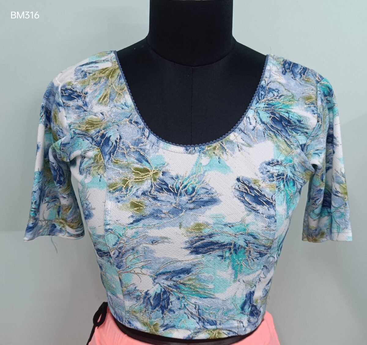 WhatsApp Image 2025-01-31 at 3.57.55 PM(1) Ready to Wear Blouse - Stretchable Blouse - BM316