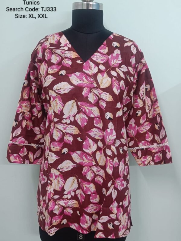 Jaipur Cotton Tunics / Peplum Tops - TJ333