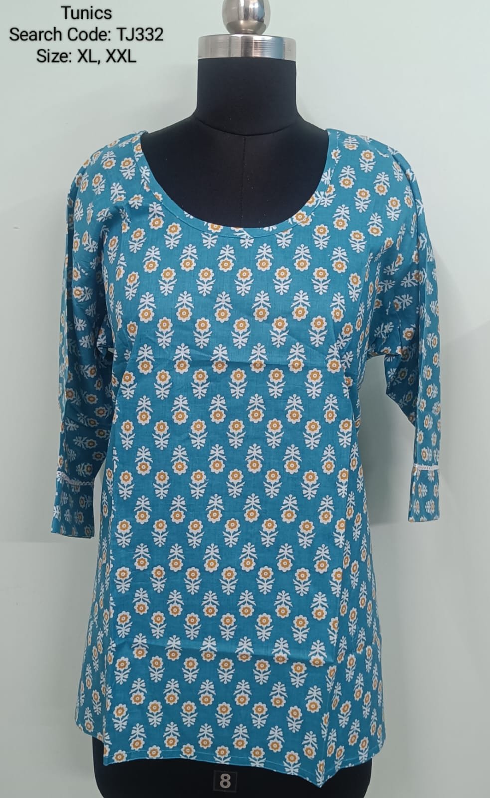 Jaipur Cotton Tunics / Peplum Tops - TJ332