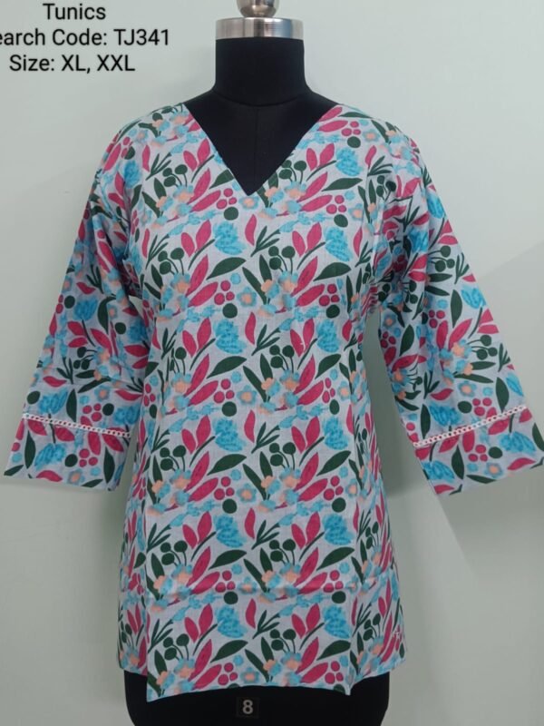 Jaipur Cotton Tunics / Peplum Tops - TJ341