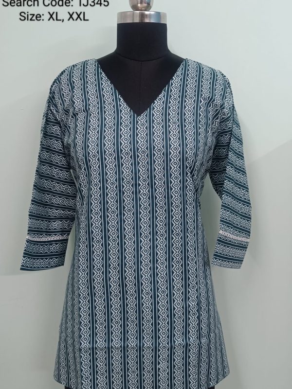 Jaipur Cotton Tunics / Peplum Tops - TJ345