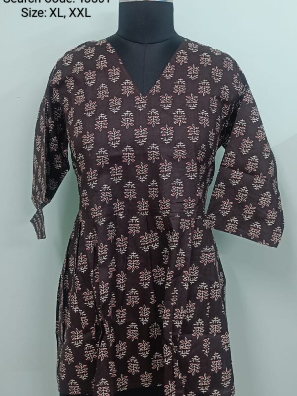 Jaipur Cotton Tunics / Peplum Tops - TJ361