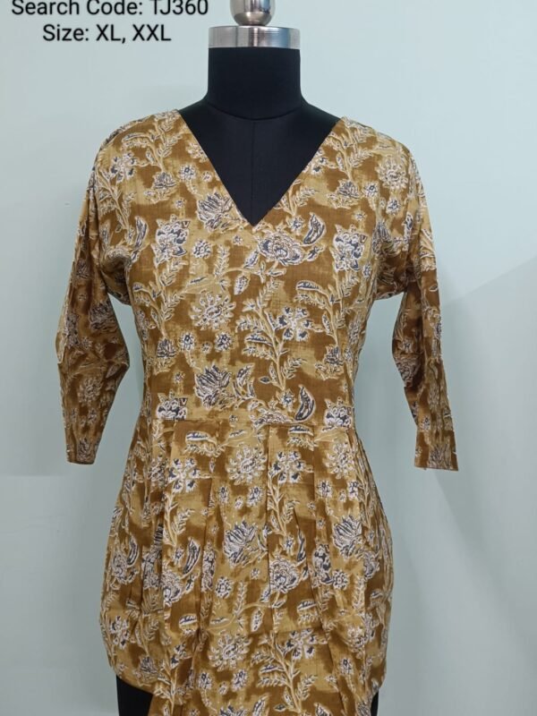 Jaipur Cotton Tunics / Peplum Tops - TJ360