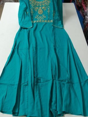 M Size - Maxi Gown Kurtis - ZG115