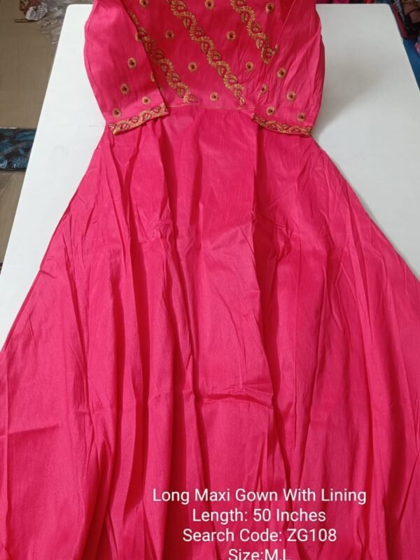 M Size - Maxi Gown Kurtis - ZG108