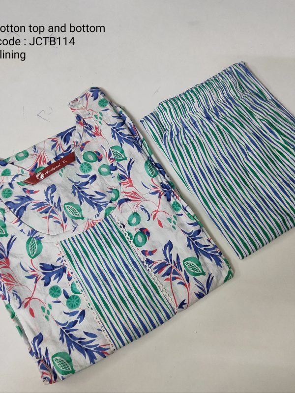 Jaipur Cotton Top and Bottom - JCTB114