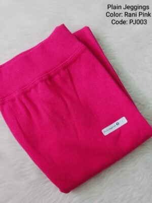 Plain Jeggings - Rani Pink / PJ003