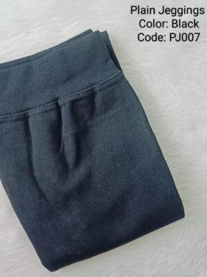 Plain Jeggings - Black / PJ007