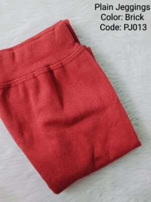 Plain Jeggings - Brick / PJ013