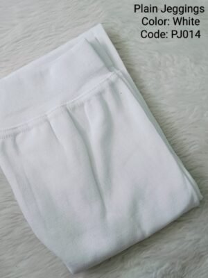 Plain Jeggings - White / PJ014